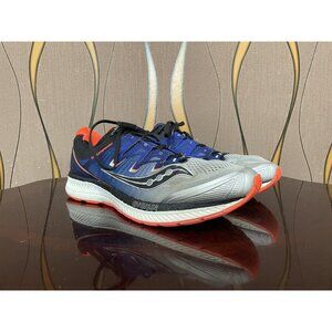 SAUCONY EVERUN Triumph 150 Sneakers Blue Running Shoes Sz :13 (S20413-35) (A123)
